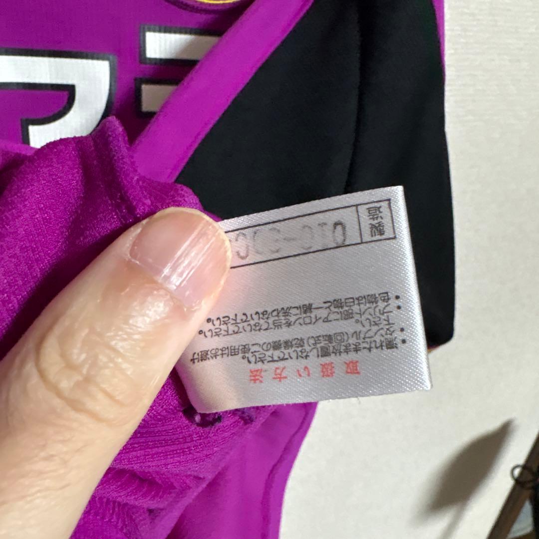 京都パープルサンガ　京都サンガ　サイン込み　　　03-04 Mサイズユニフォーム