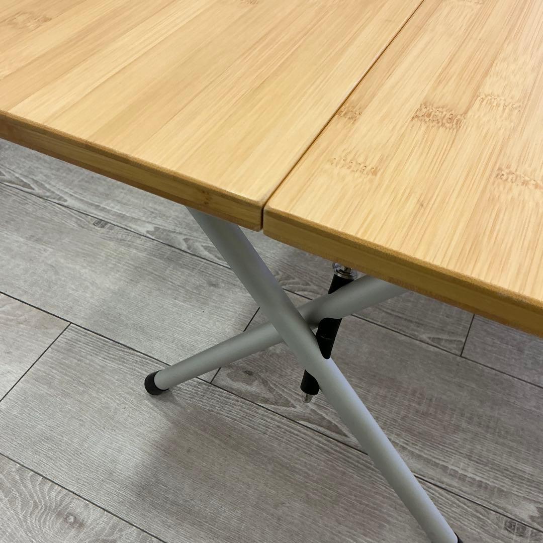 peak ワンアクションローテーブル竹