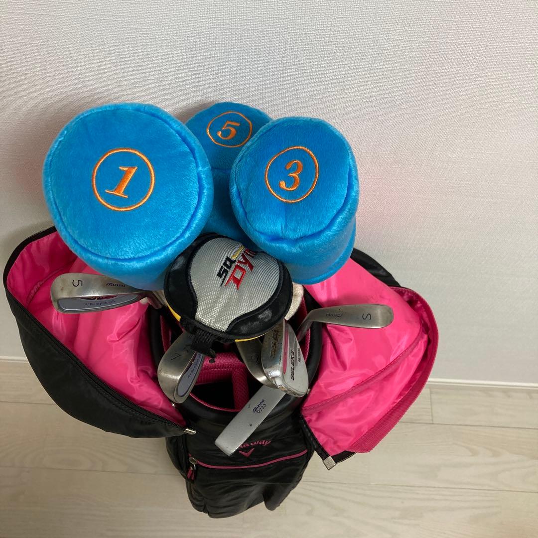 Calaway キャロウェイ レディース キャディバッグ８.５型 クラブおまけ