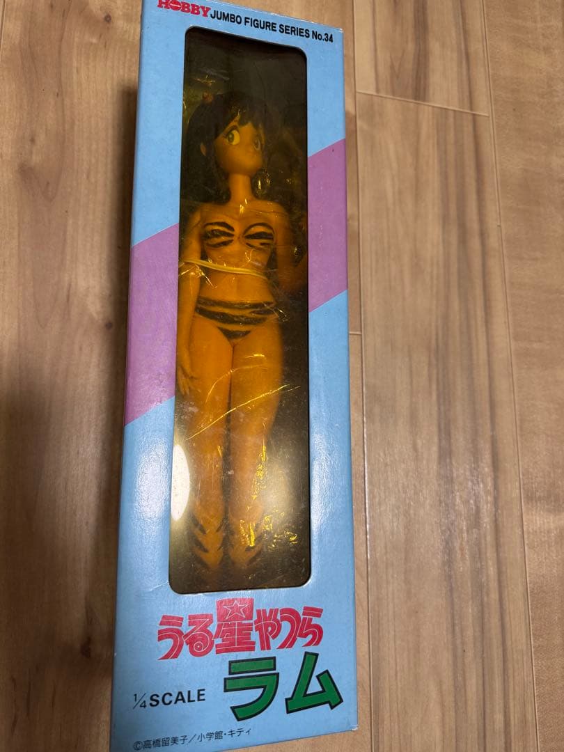ほぼ未使用●うる星やつら　ラムちゃん　ジャンボフィギュア　当時物　高橋留美子