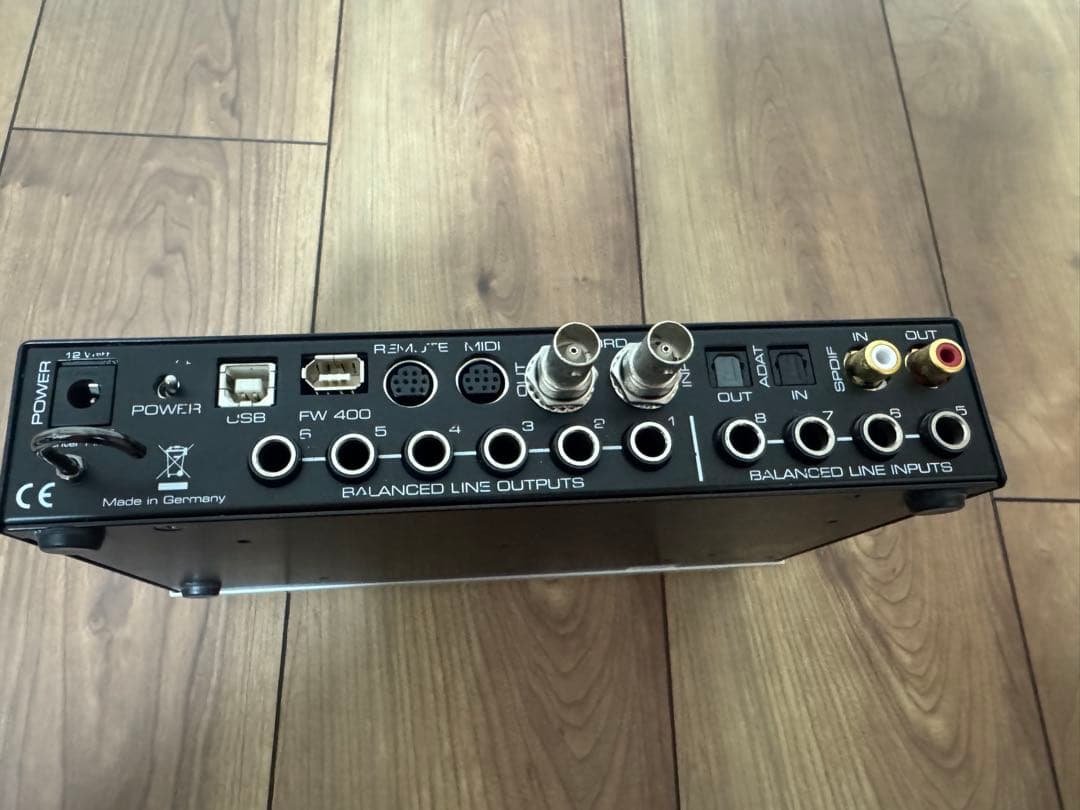 【最終値下】RME Fireface UCX オーディオインターフェイスARC付