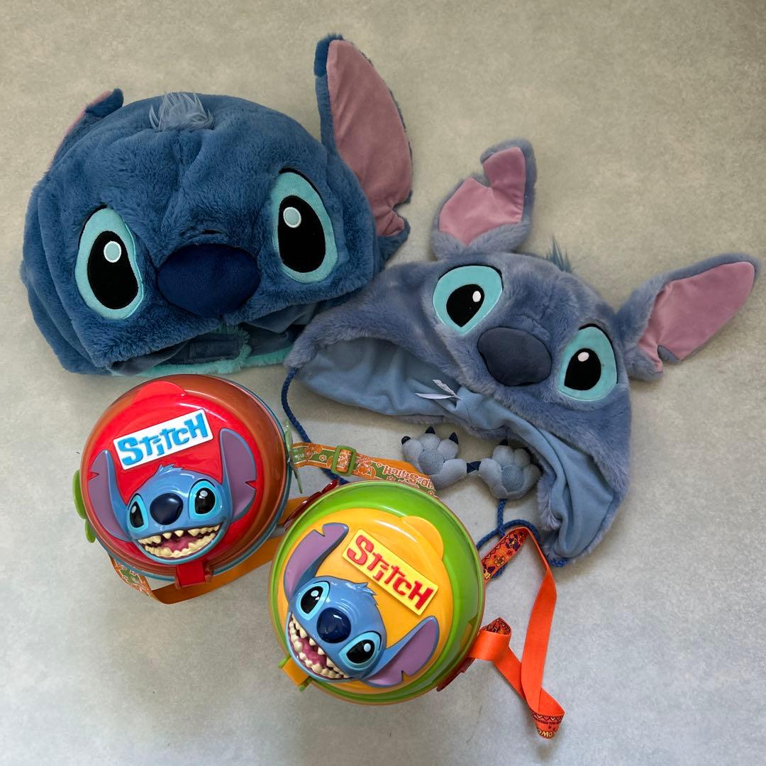 ディズニー　スティッチ　ファンキャップ　2個セット