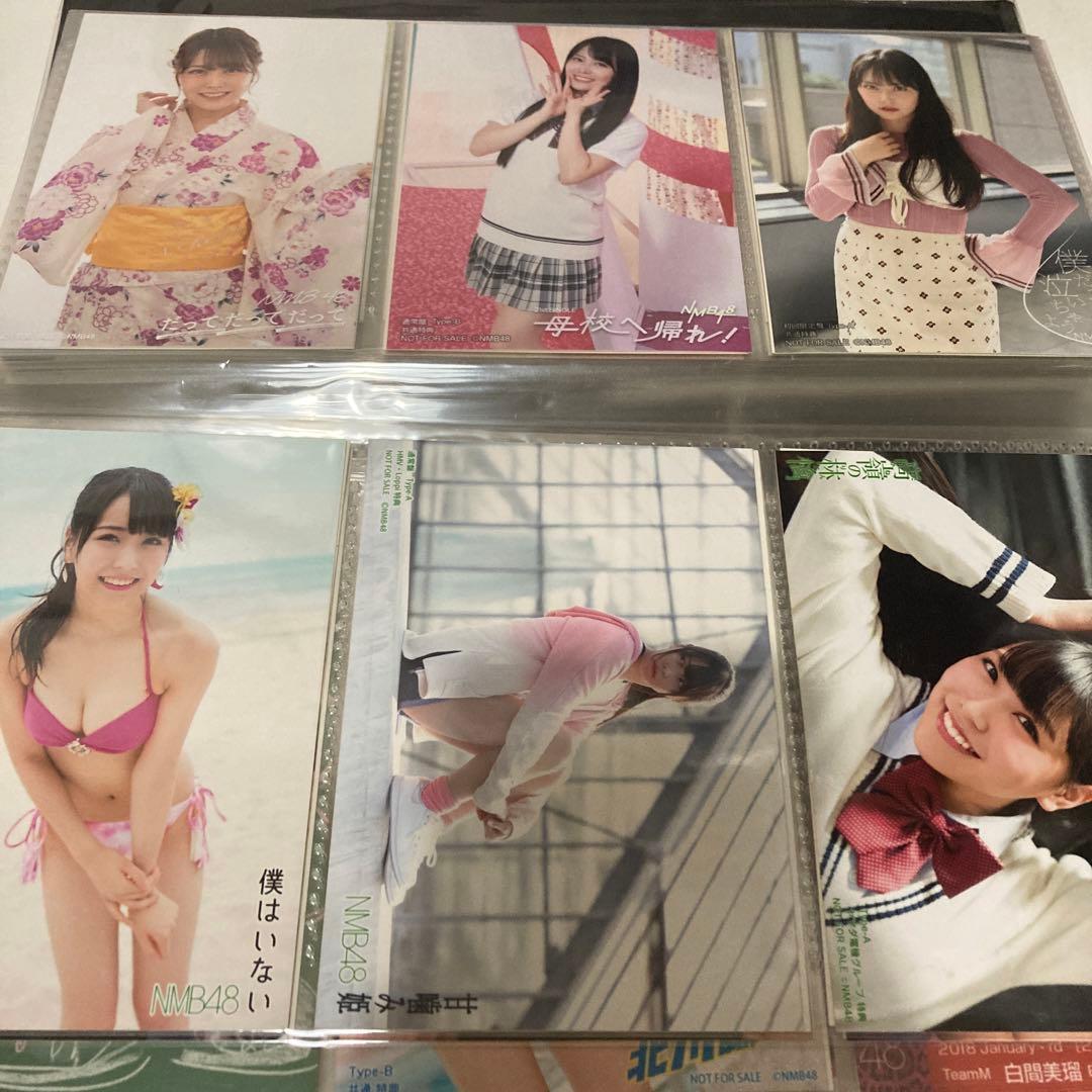 白間美瑠　② 生写真　NMB48 AKB48