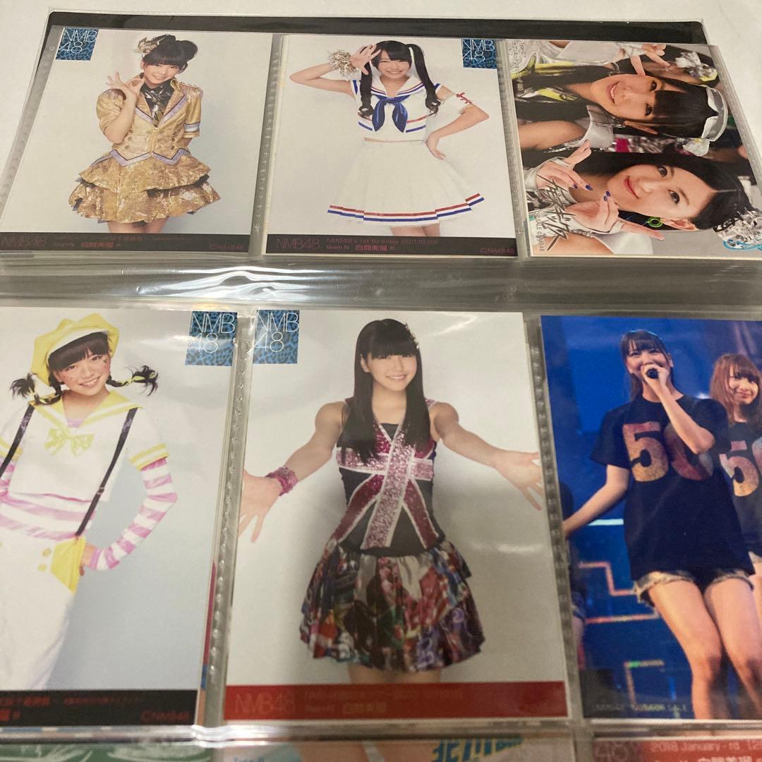 白間美瑠　② 生写真　NMB48 AKB48