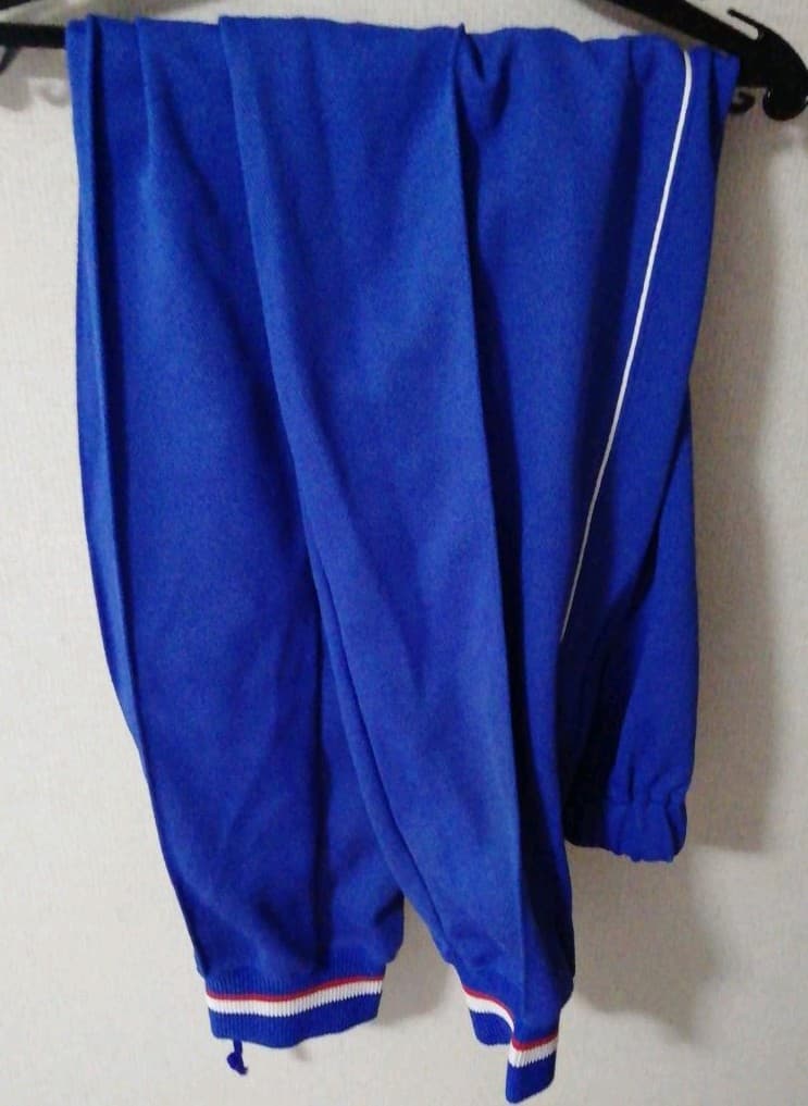 ２枚セット①ブルージャージ(新品未使用)&②グレージャージパンツ(新品未使用)