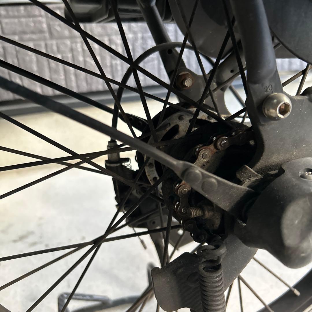 【引取り限定】パナソニック ギュットアニーズ 16Ah子供乗せ電動アシスト自転車