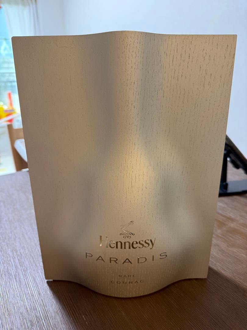 Hennessy PARADIS 空瓶 空箱5個セット
