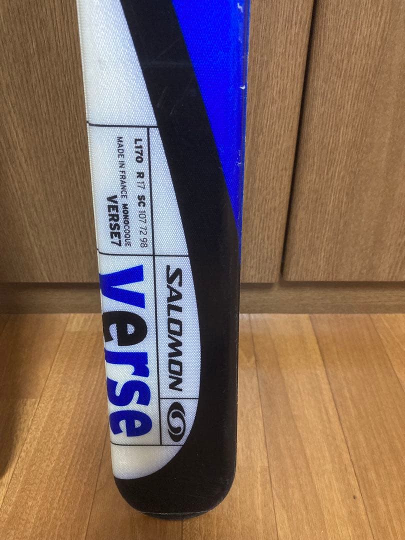 サロモン　スキー板　バース7 ビンディングセット