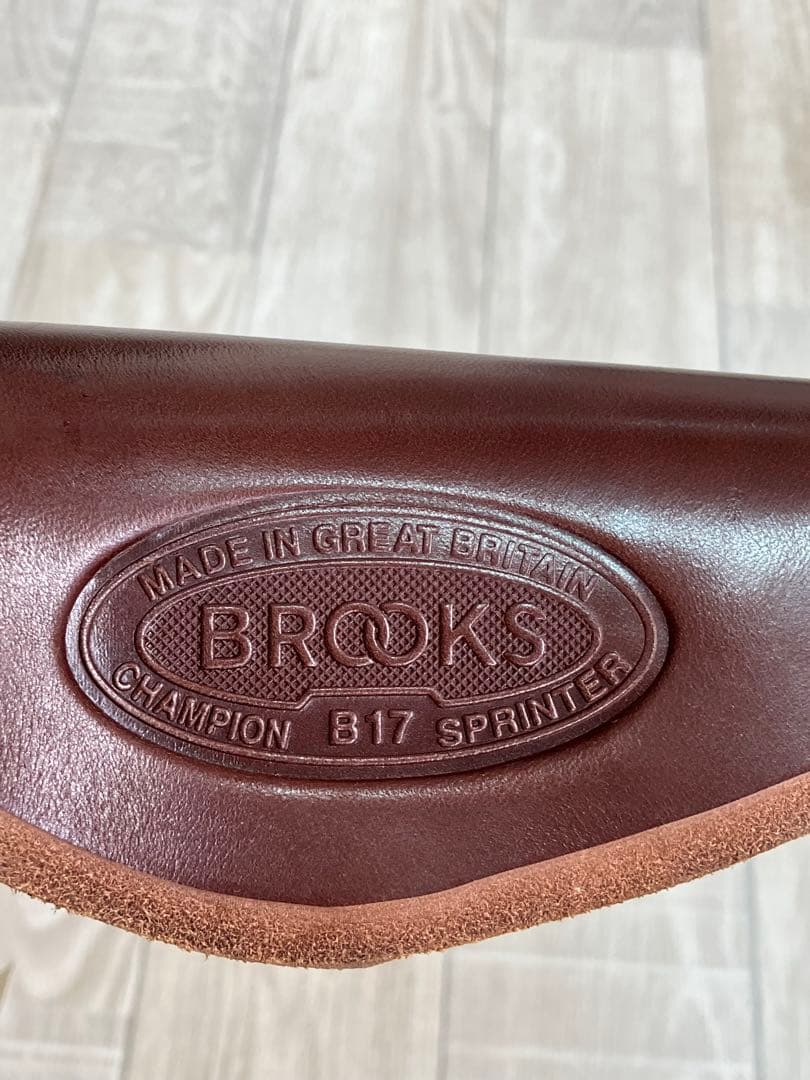 Brooks ブルックス　チタン　スプリンターB17 ブラウンレザーサドル　B1