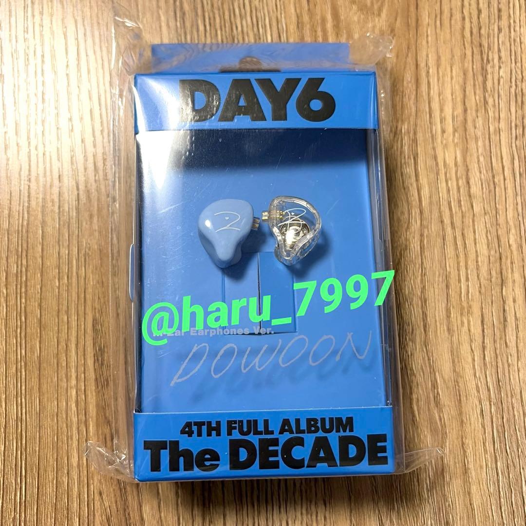DAY6 The DECADE ドウン dowoon イヤホン イヤモニ