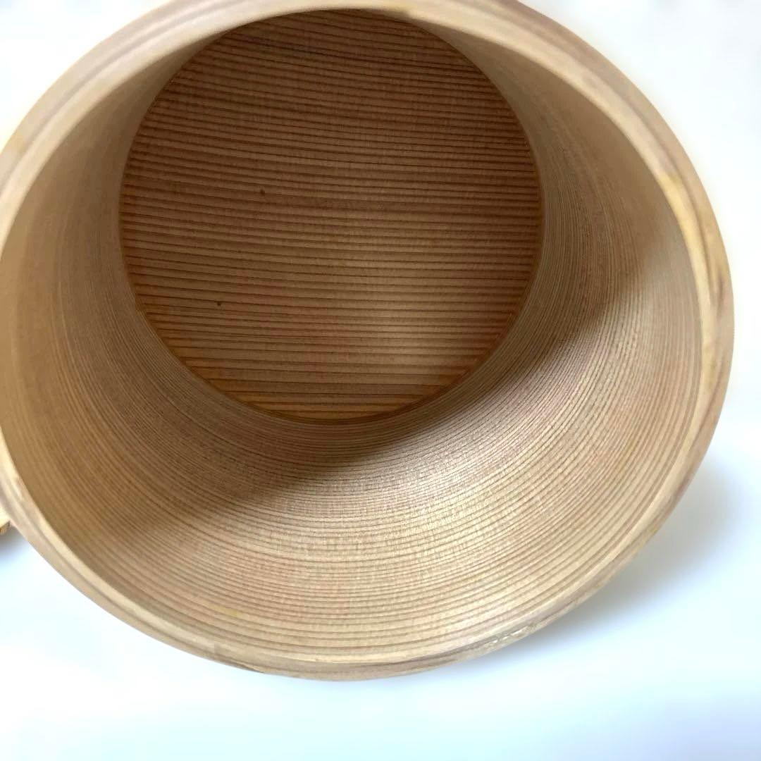 茶道具　曲げ水指