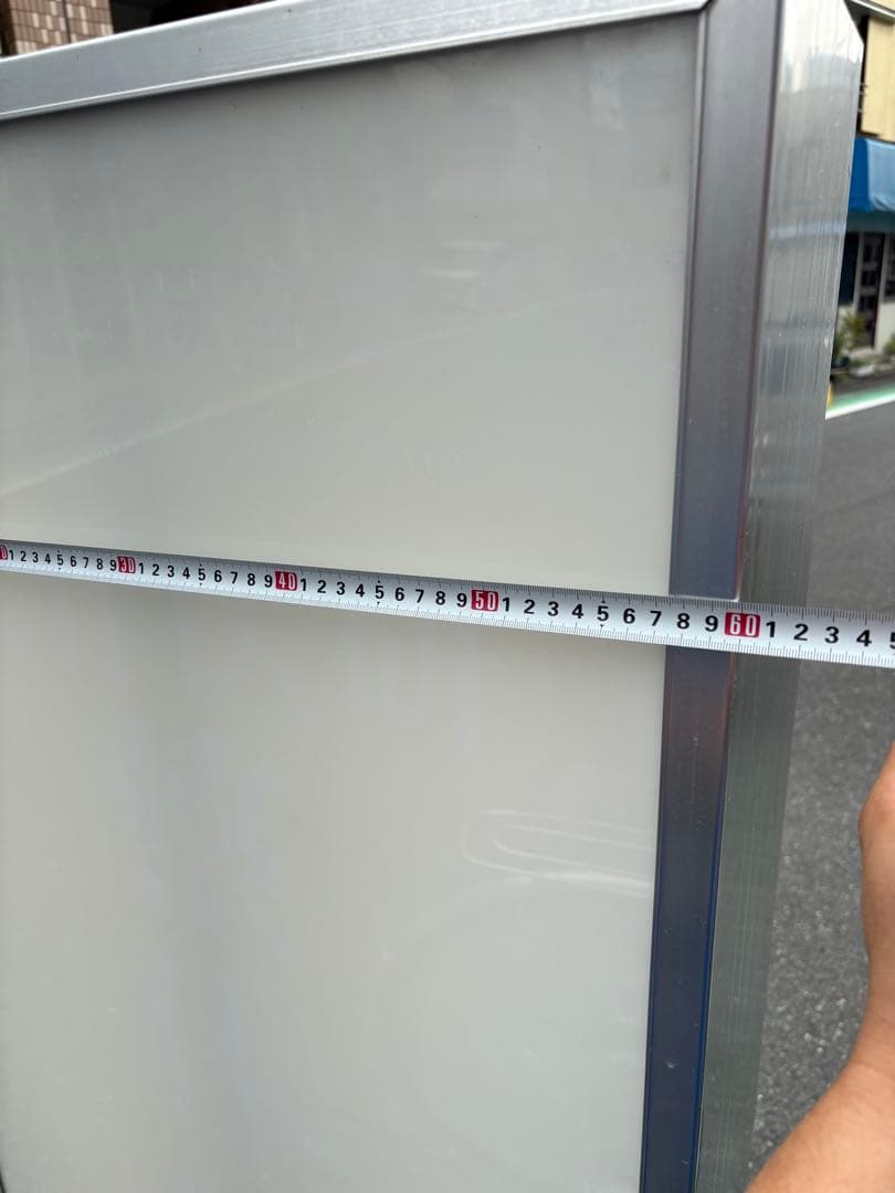 電飾スタンド看板 、移動可能なアルミスタンド看板