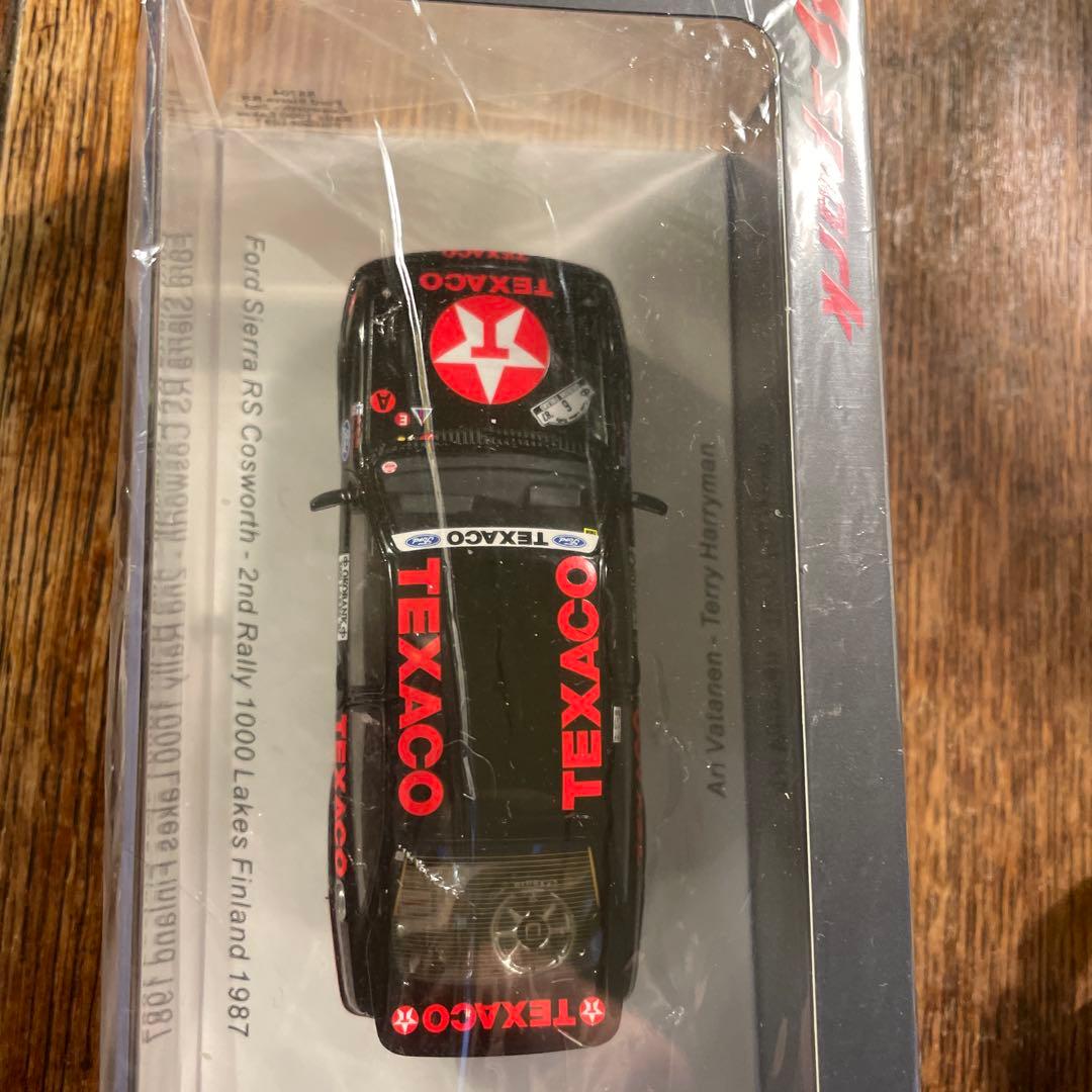 絶版　1/43 テキサコ　フォード　シエラ　RS コスワース　1987 WRC