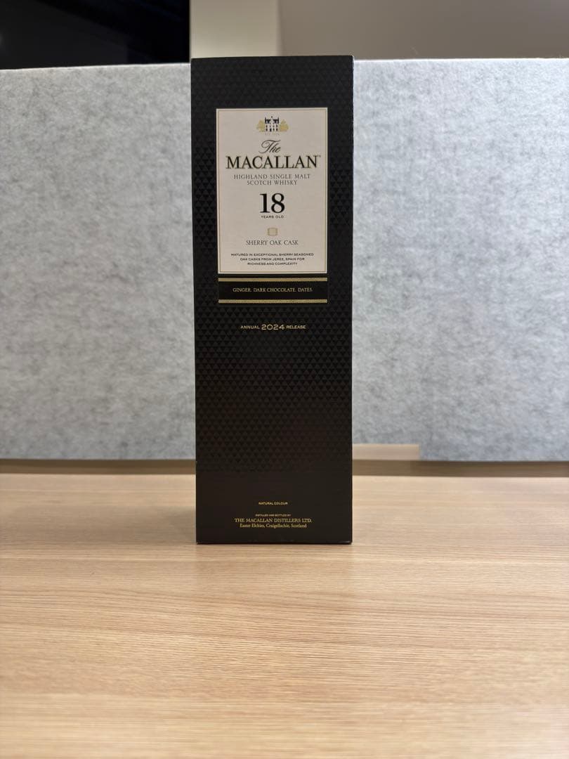 The Macallan 18年 シングルモルトウイスキー
