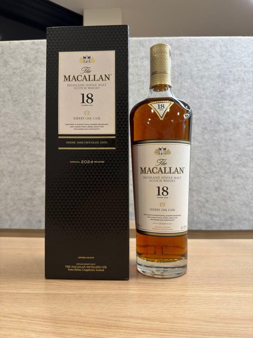 The Macallan 18年 シングルモルトウイスキー