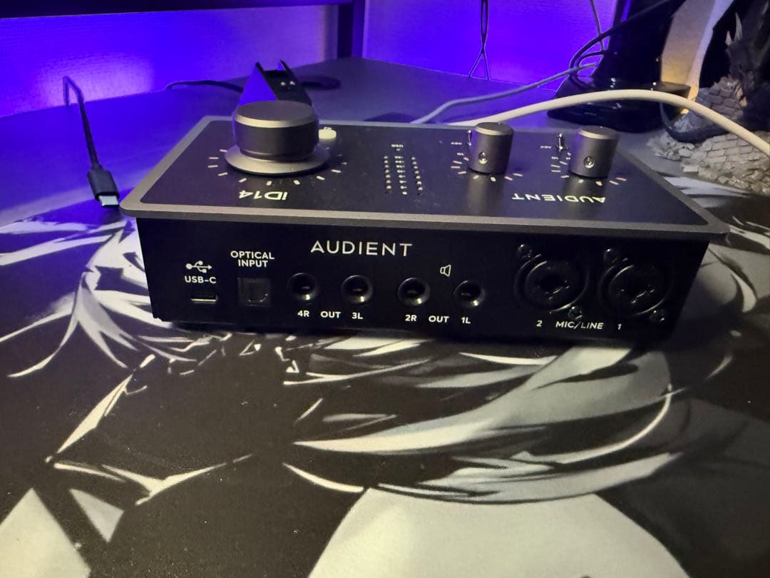 極美品AUDIENT iD14mkⅡ オーディオインターフェース