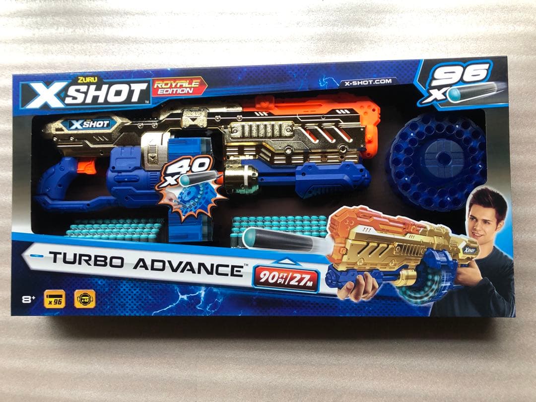 海外限定 ゴールド エックスショット　ターボアドバンス 新品未開封 レア