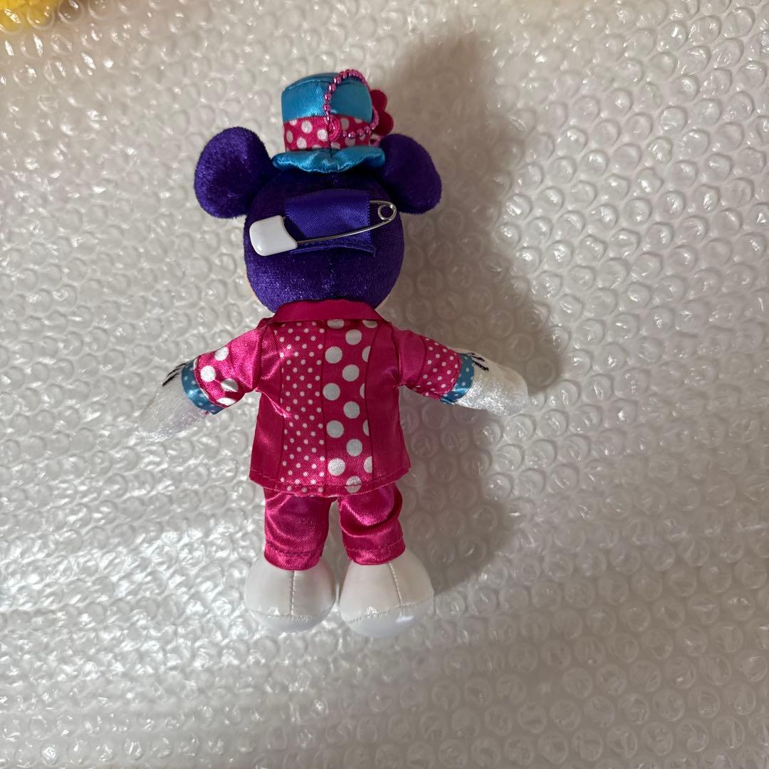 ミニーパルパルーザ　ミッキー　ぬいぐるみバッジ