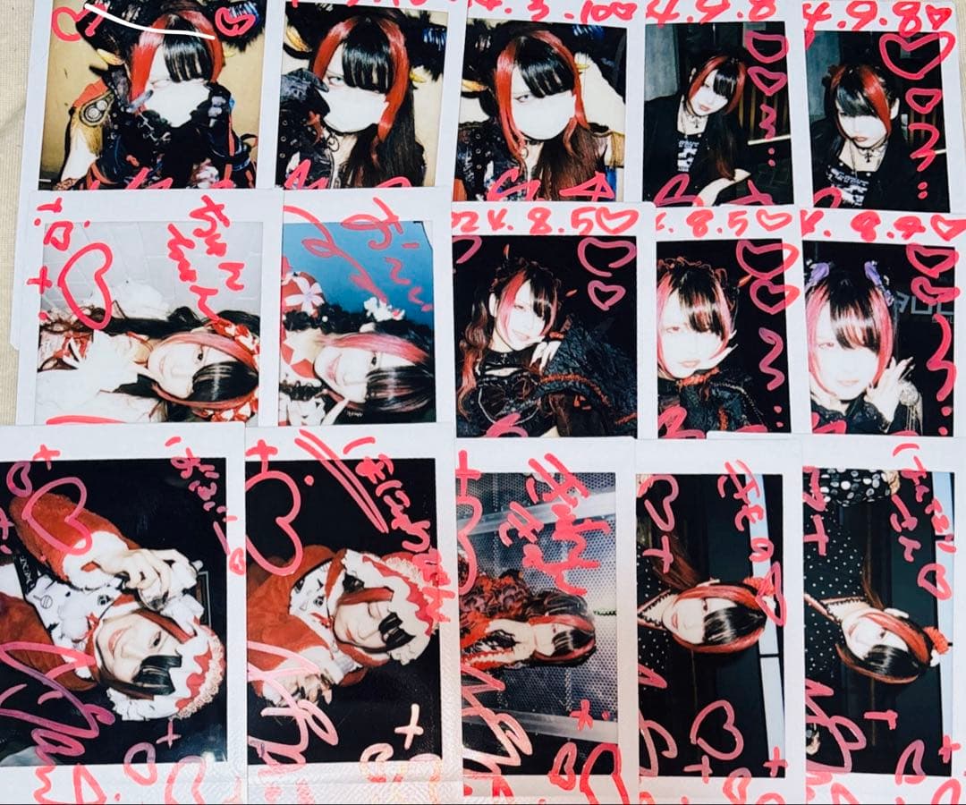 【最終値下げ】マドメド 那月邪夢 サインアリチェキ 15枚