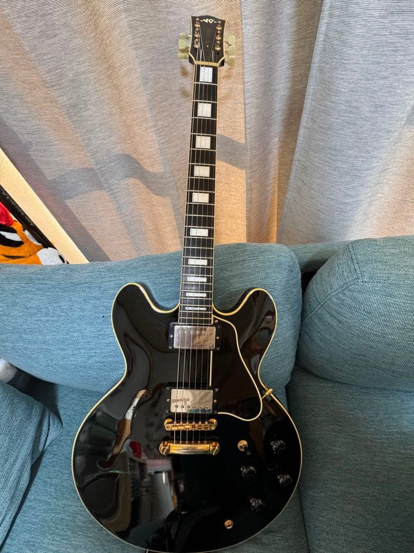 【値下げ・キズあり・ケース付】VG KTR-ES CST [EB] セミアコ