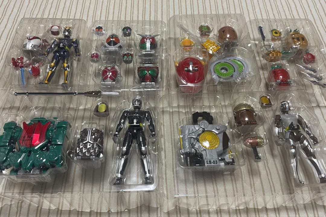 【開封品】仮面ライダー鎧武　アームチェンジシリーズ　25点セット