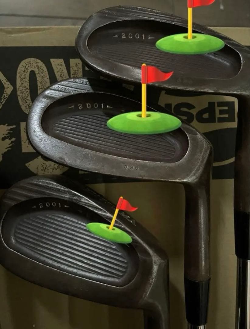 【激レア！】KUTSUMA アイアンセット 久津間オリジナル 2001 クツマ