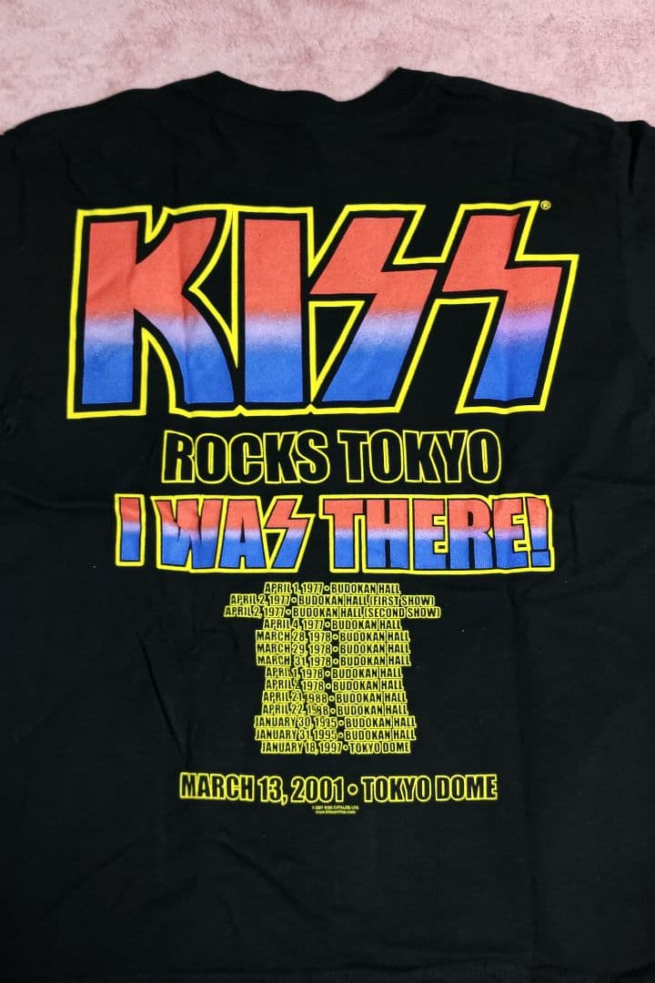 KISS　FAREWELL TOUR 1973―2001 TOKYO TシャツM
