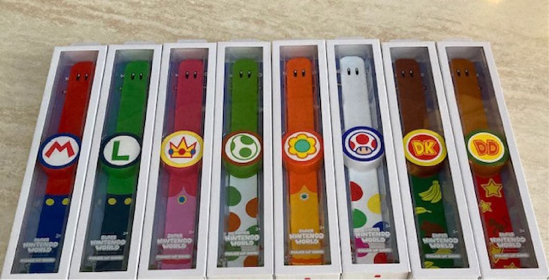 パワーアップバンド 新品4本　USJユニバ　スーパーニンテンドーワールド