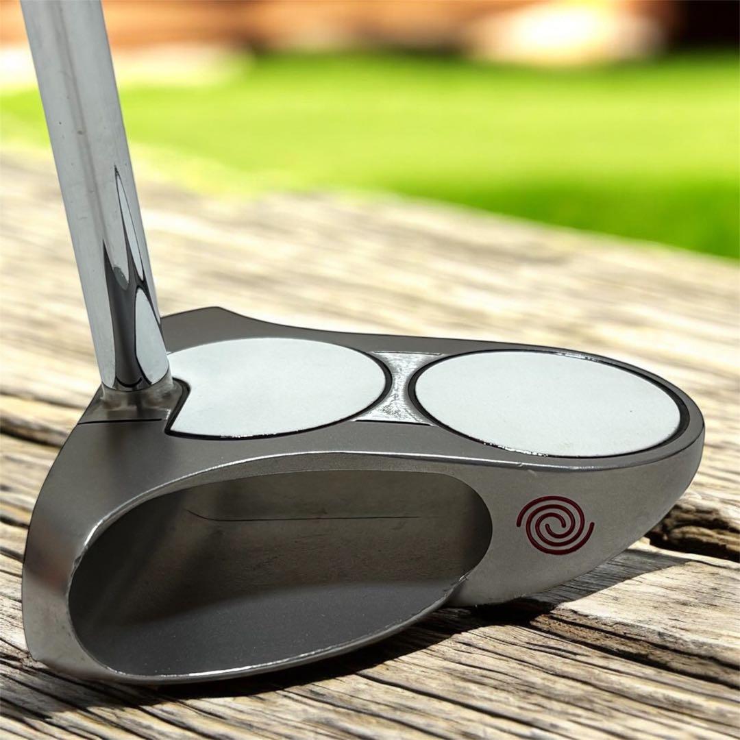 希少　センターシャフトパター　オデッセイ　2ボール HWITE STEEL CS