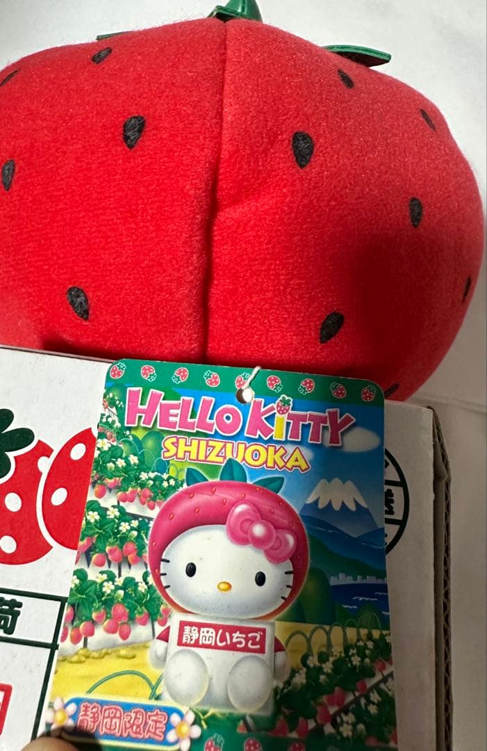激レア　希少　ご当地キティ　静岡限定　静岡いちご　入手困難品　ぬいぐるみ