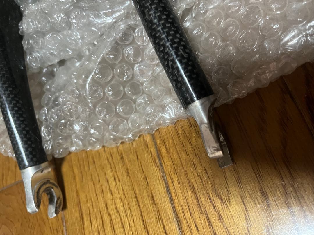 Bianchi ロードバイクフレーム 水色 カーボンフォーク 中古