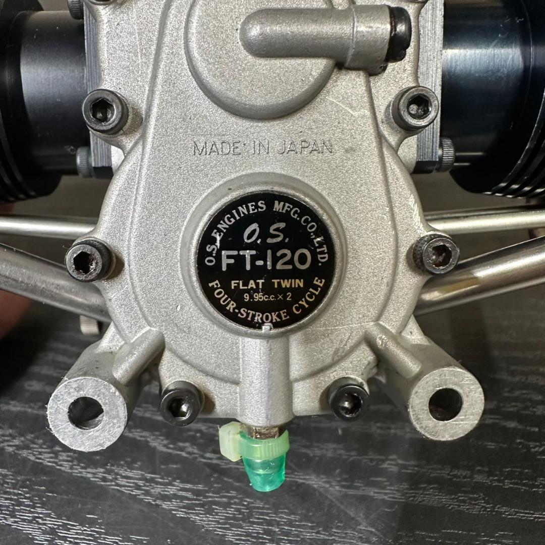 小川精機 　O.S. ENGINE 水平対向４サイクル FT-120 ジェミニ