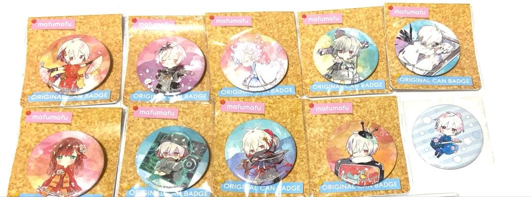 まふまふ　缶バッジ