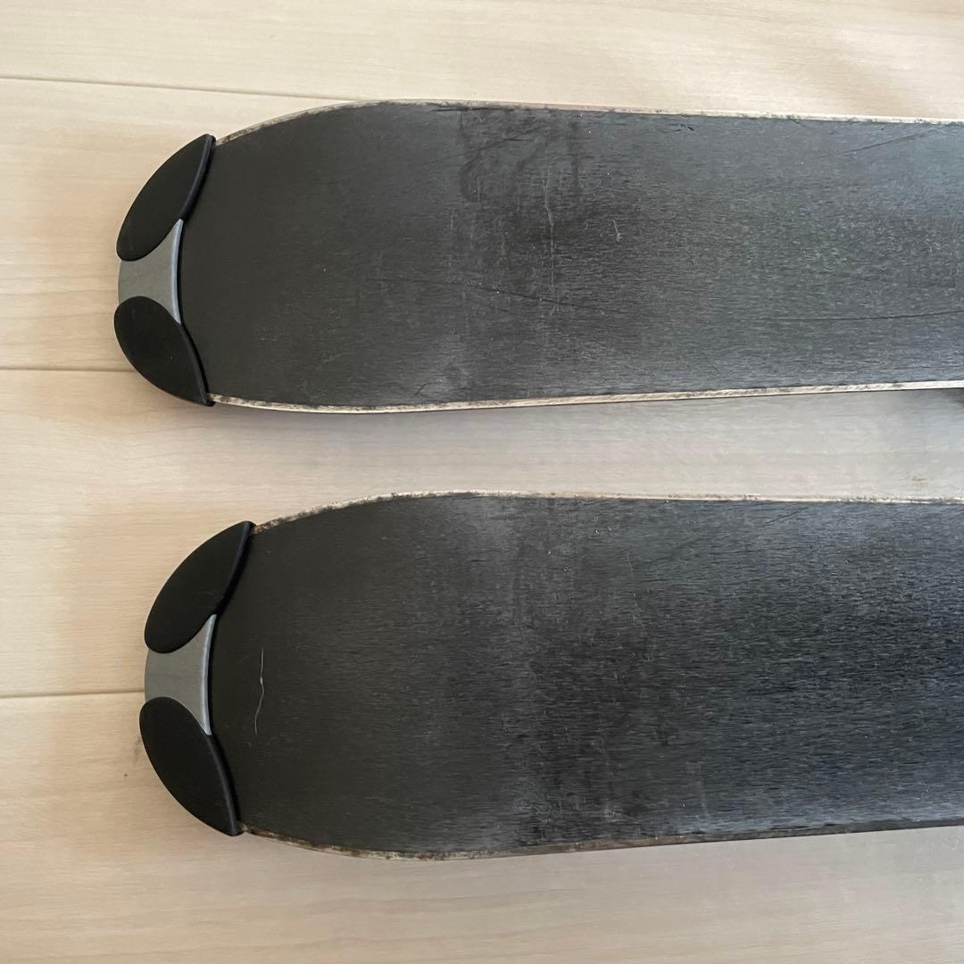 スキー板　ブルー　青色　ショートスキー？ファンスキー？