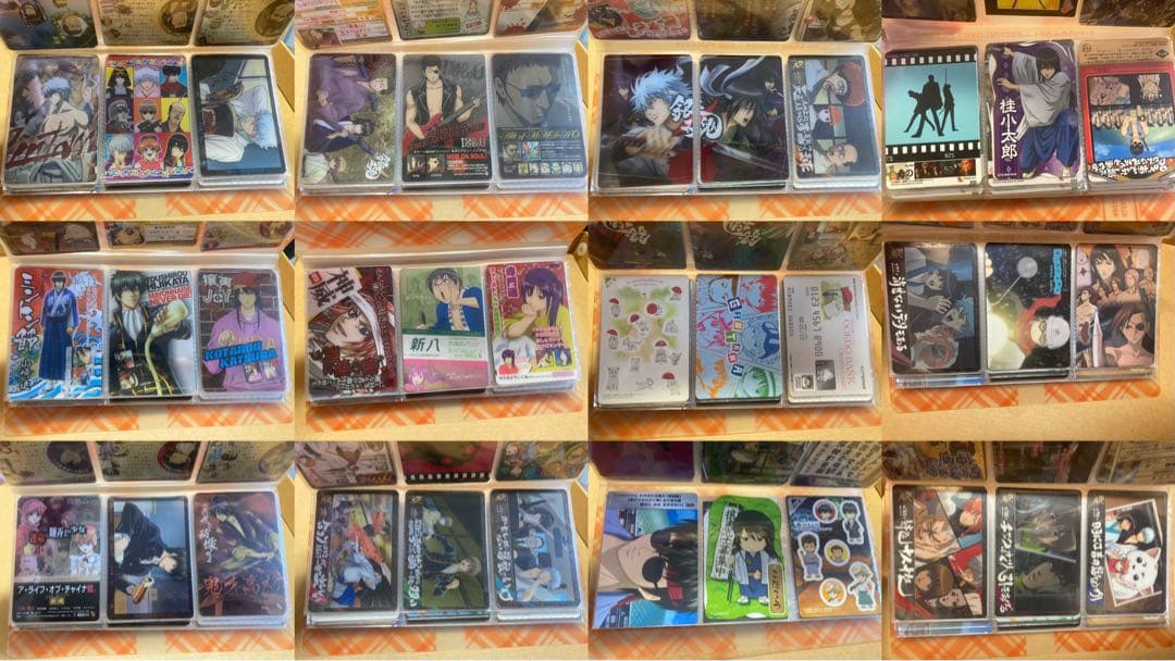 37枚 銀魂 ガム カード まとめ売り