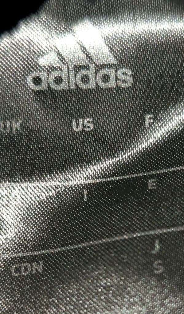 【adidas】 フルジップパーカー /ビッグロゴ Sサイズ 黒　 男女兼用