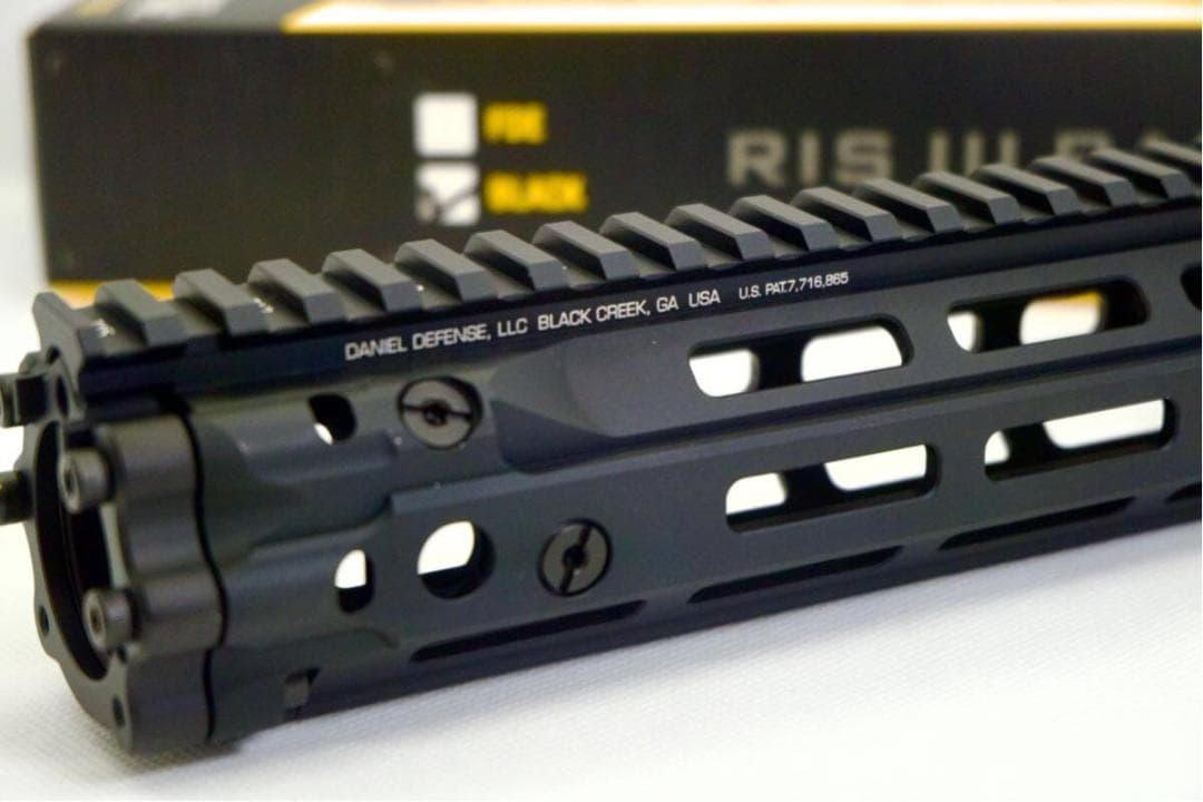 LDT DanielDefense RISⅢ ハンドガード ブラック9.5インチ