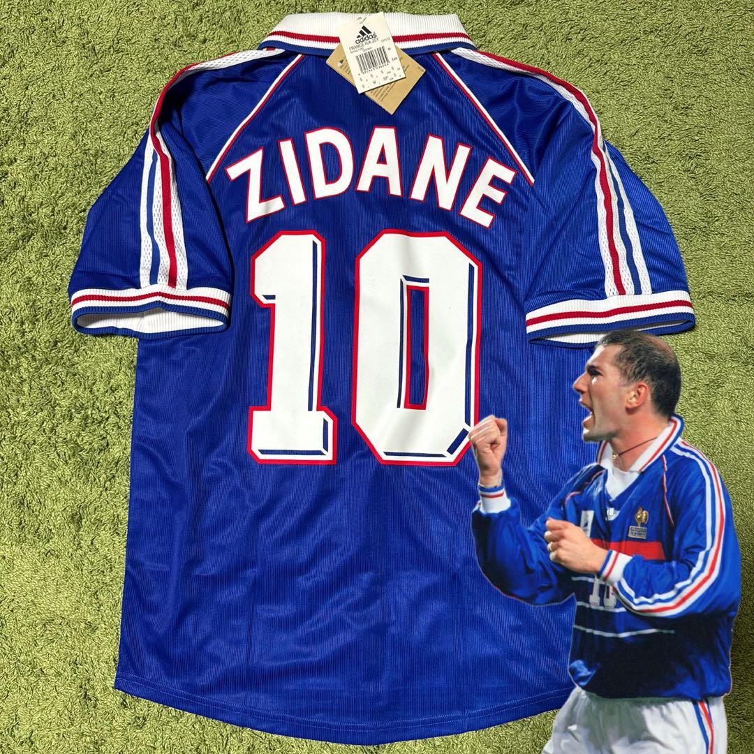 1998年　フランス代表　W杯決勝仕様　ジダン　ユニフォーム