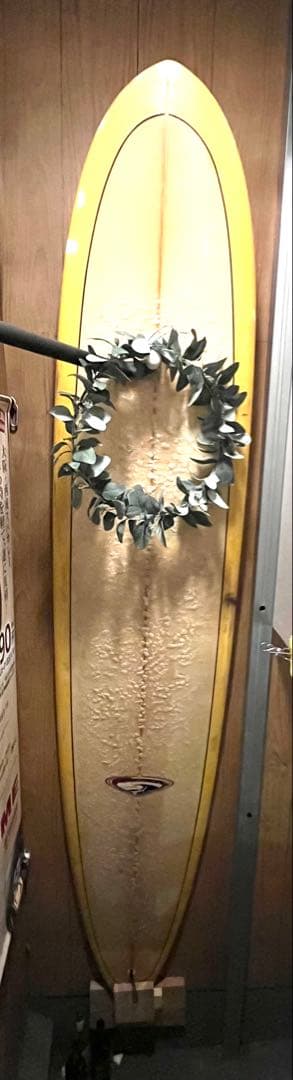 ロングボード イエロー・クリーム色✴︎ボードケース付