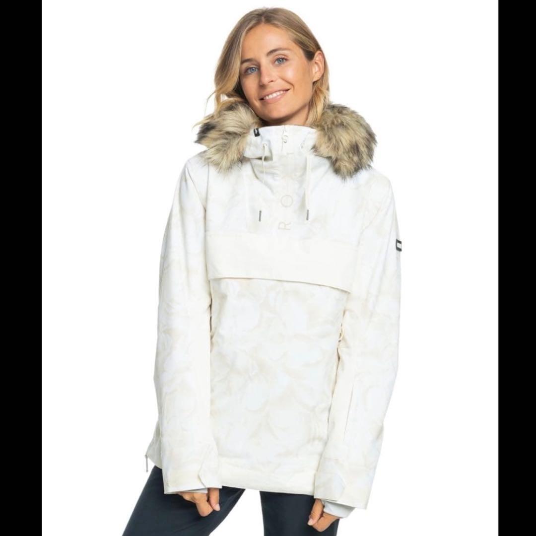 ROXY スノーボード ウェア ホワイト スキー アノラックジャケット