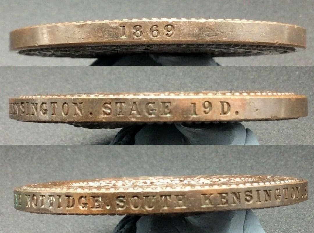 1856年 イギリス 芸術祭 ビクトリア 女王 銅メダル PCGS SP58