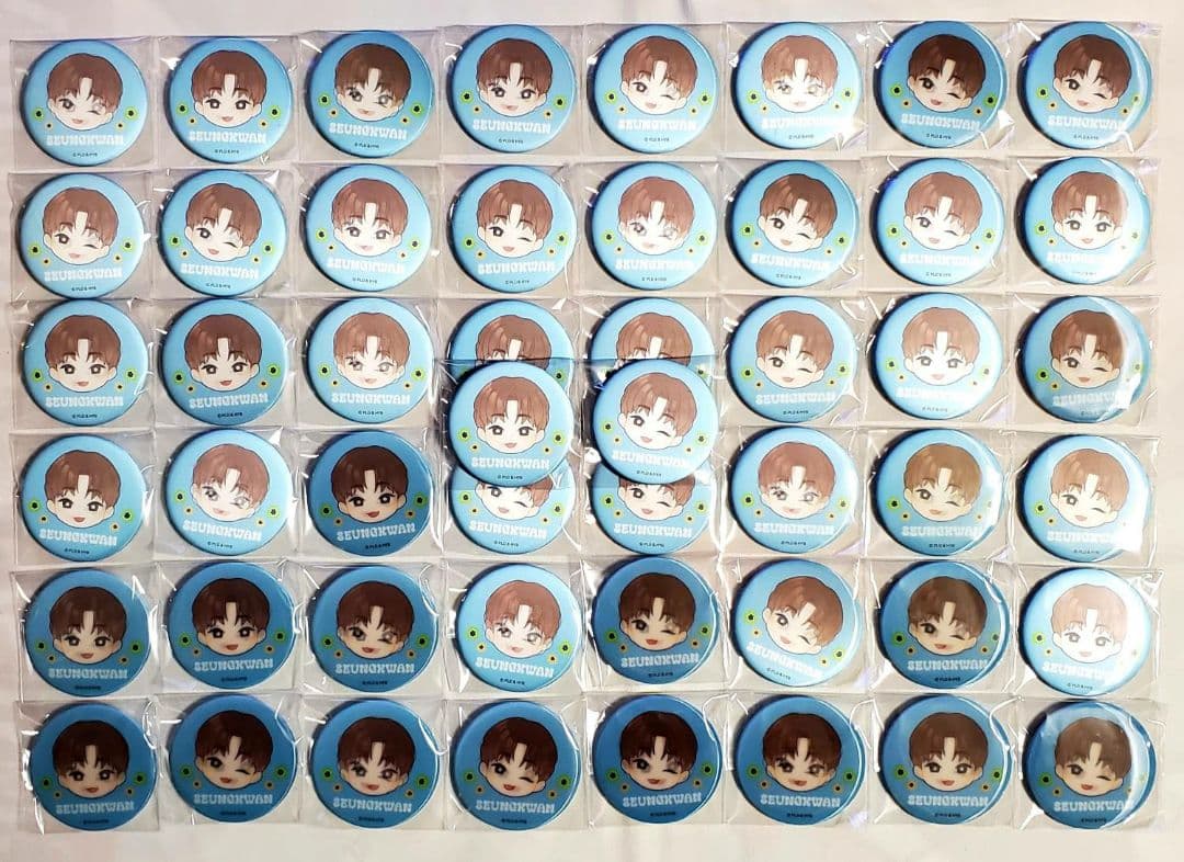 SEVENTEEN まじかる百貨店 缶バッジ キャラバッジ スングァン 50点