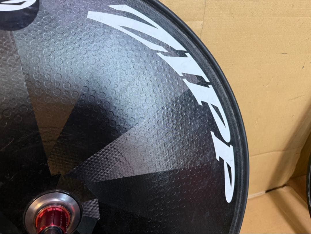 ZIPP カーボンホイール チューブラー ディスクホイール シマノ リアのみ