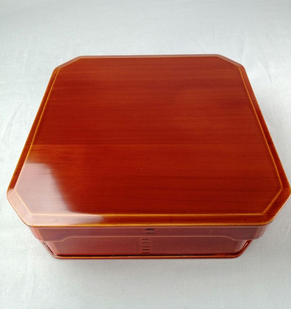 【茶事道具】春慶塗大徳寺重　５客セット　重箱、弁当箱、主菓子　懐石道具376