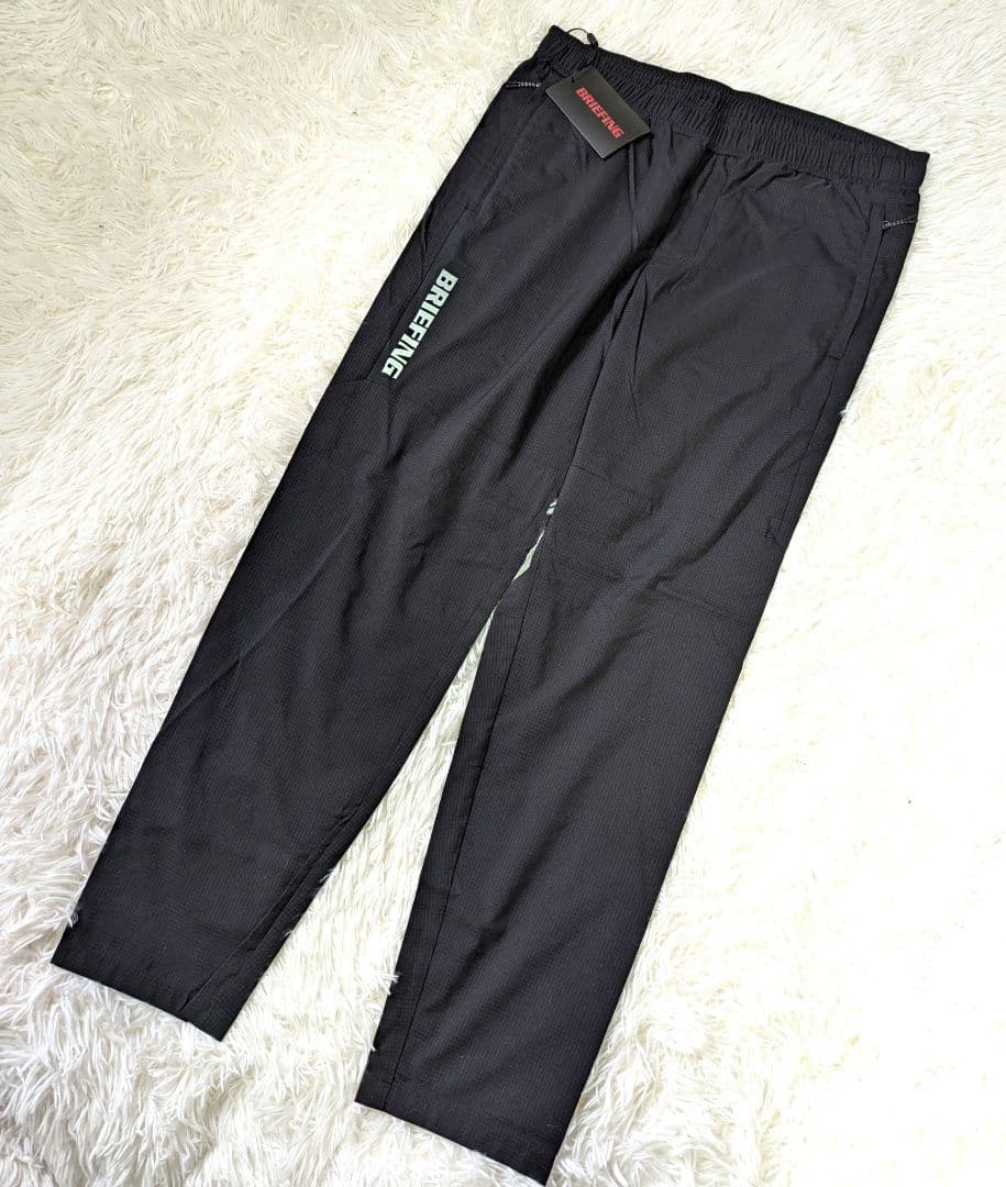 ブリーフィング　セットアップ　フーディー　パンツ　ナイロン　ブラック　サイズM