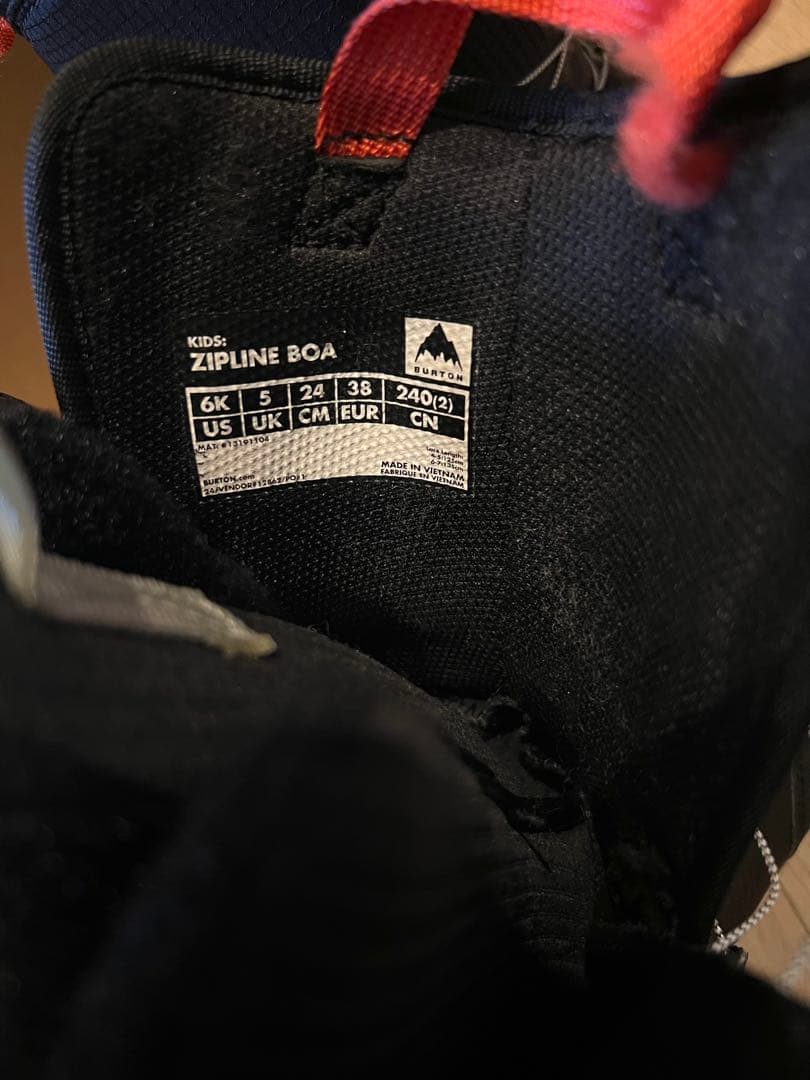 [BURTON] ZIPLINE BOA スノーボードブーツ 6K