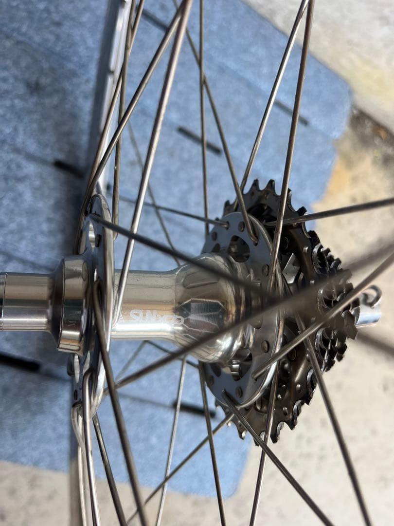 ARAYA SA-730 手組ホイール シルバー