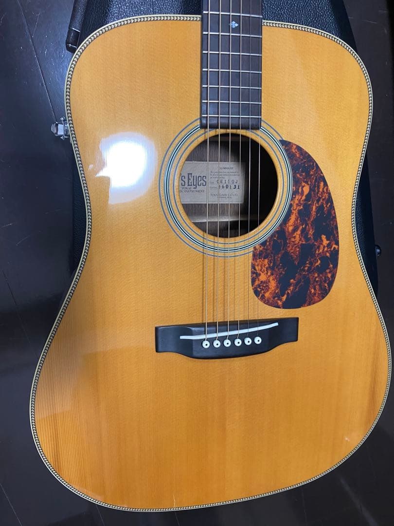 アコースティックギター　cat's eyes