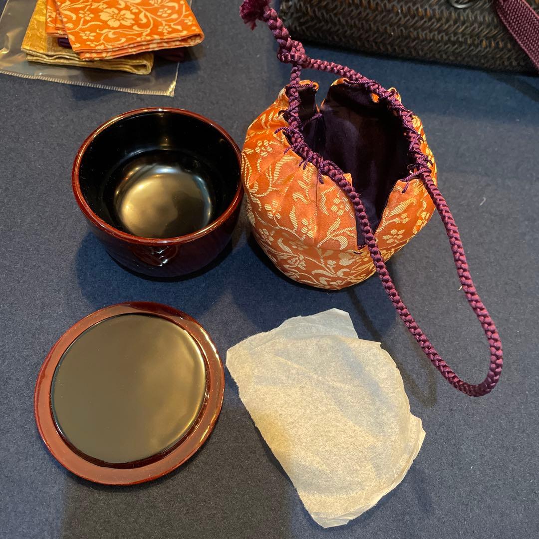 【和田菁竺】(作)の『御所籠』一式　茶道具　共箱　※美品です。