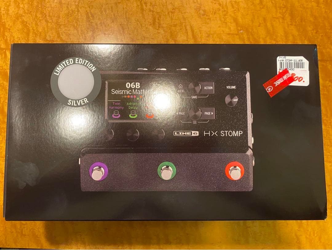 ギター Line 6 Hx Stomp Silver Edition +